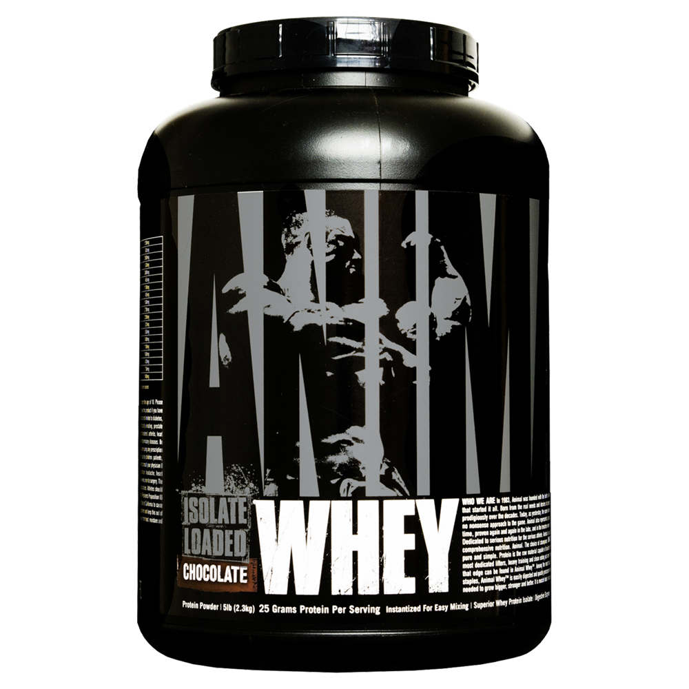 Animal Whey Isolate Loaded, 5 lb (2.3 kg) Chocolate
