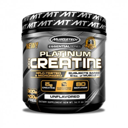 Muscletech Muscletech, Essential Series, Platinum 100% Creatine, Unflavored,  (400 g)